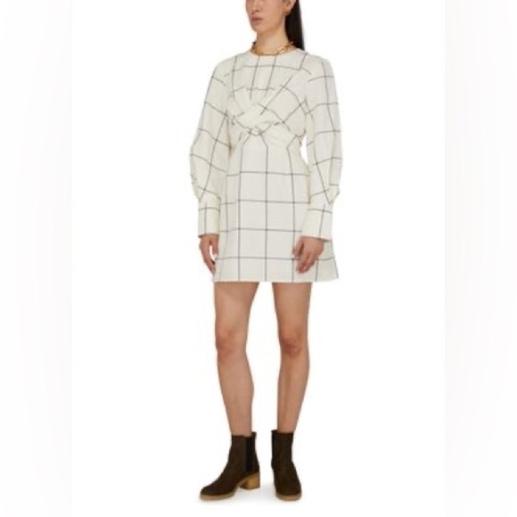 NWT STAUD Crosshill Mini Dress - Picture 6 of 10